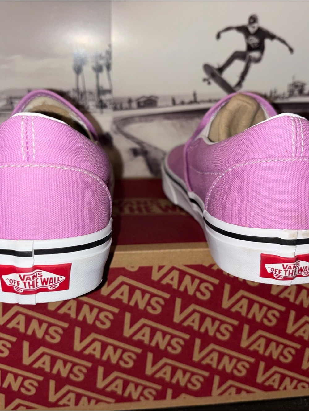 Vans Classic Slip On sz 8.0 Men’s 9.5 Woman - Picture 8 of 11